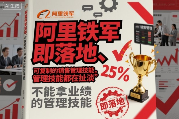 阿里铁军即落地、可复制的销售管理技能，不能拿业绩的管理技能都在扯淡-玩备项目资源网