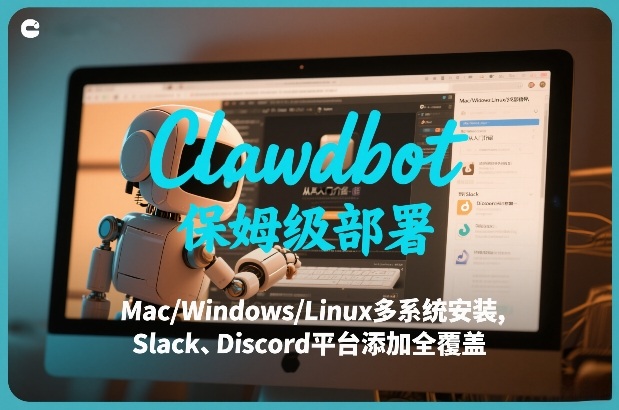 Clawdbot保姆级部署，从入门介绍、Mac/Windows/Linux多系统安装，到Slack、Discord平台添加全覆盖-玩备项目资源网