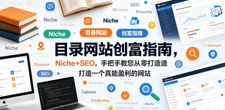 目录网站创富指南，Niche+SEO，手把手教您从零打造打造一个真能盈利的网站【原创双语字幕】-玩备项目资源网