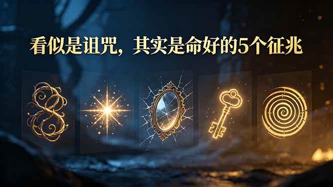 （19089期）付费文章：看似是诅咒，其实是命好的5个征兆-玩备项目资源网