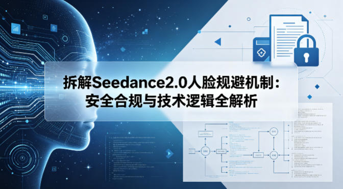 拆解Seedance2.0人脸规避机制：安全合规与技术逻辑全解析-玩备项目资源网