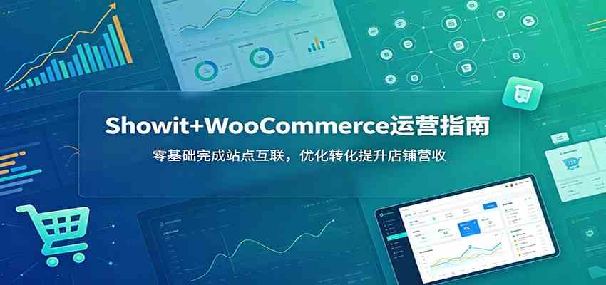 Showit+WooCommerce运营指南:零基础完成站点互联,优化转化提升店铺营收-玩备项目资源网