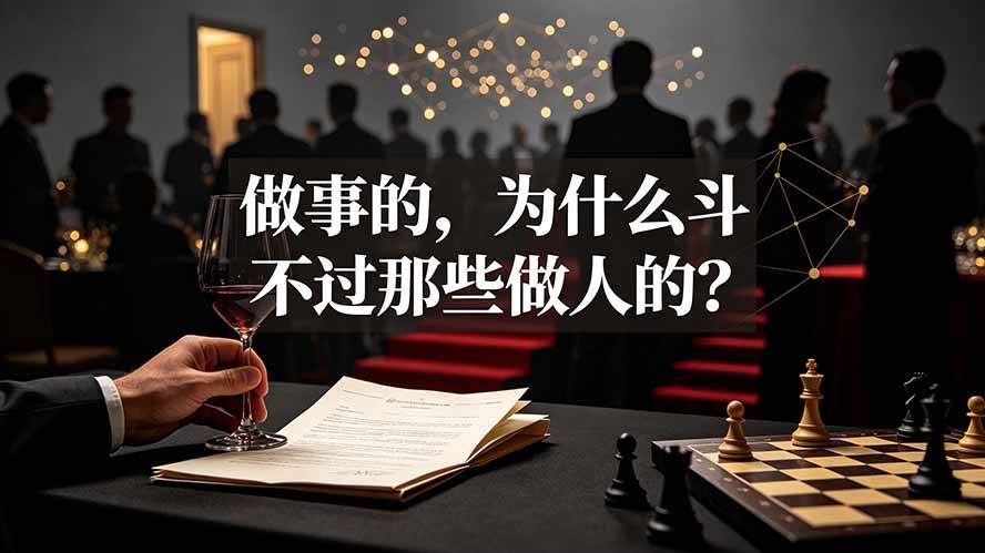 (19414期)付费文章:做事的,为什么斗不过那些做人的?-玩备项目资源网