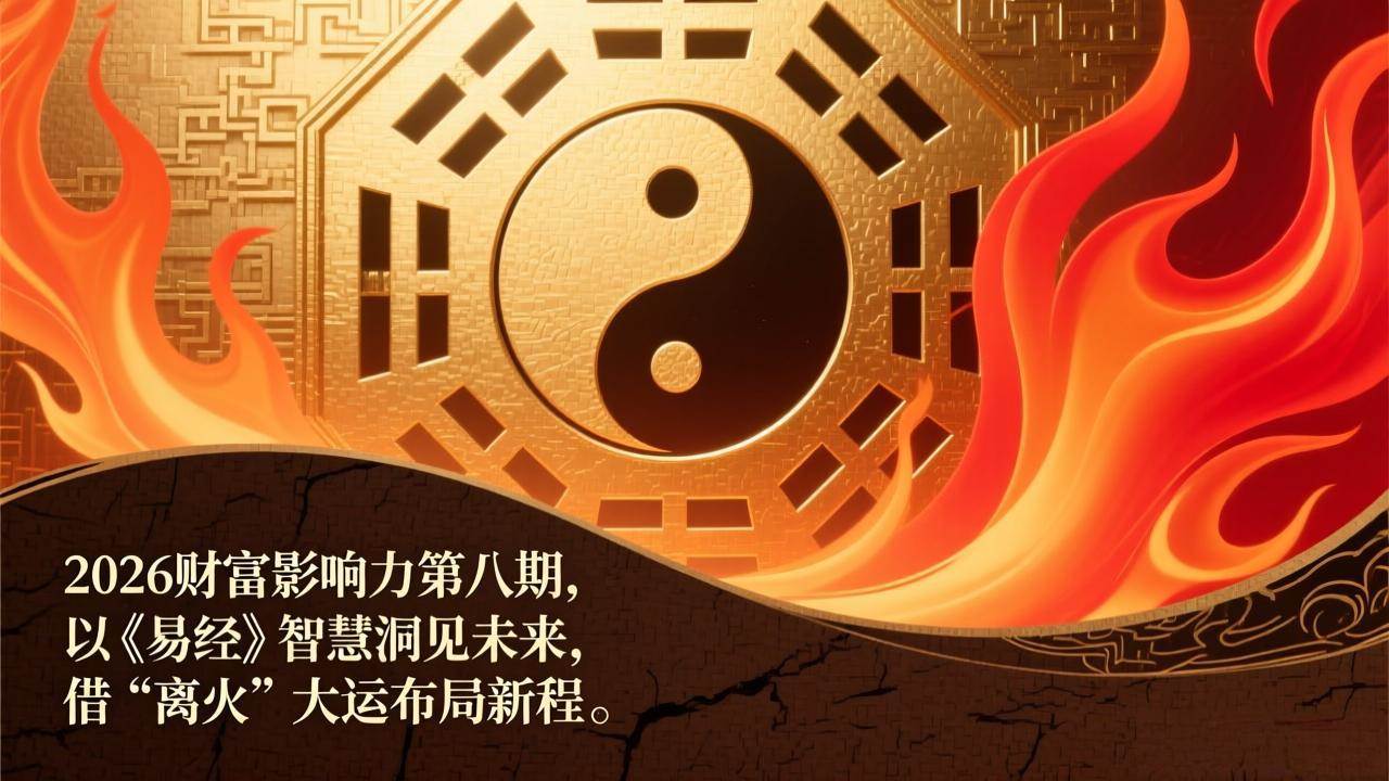 （17418期）2026财富影响力第八期，以《易经》智慧洞见未来，借“离火”大运布局新程-玩备项目资源网