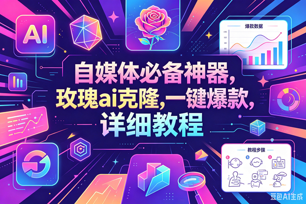 (18624期)玫瑰克隆工具,一键ai神器,爆款工具,自媒体必备,60多个功能,的详细教程-玩备项目资源网