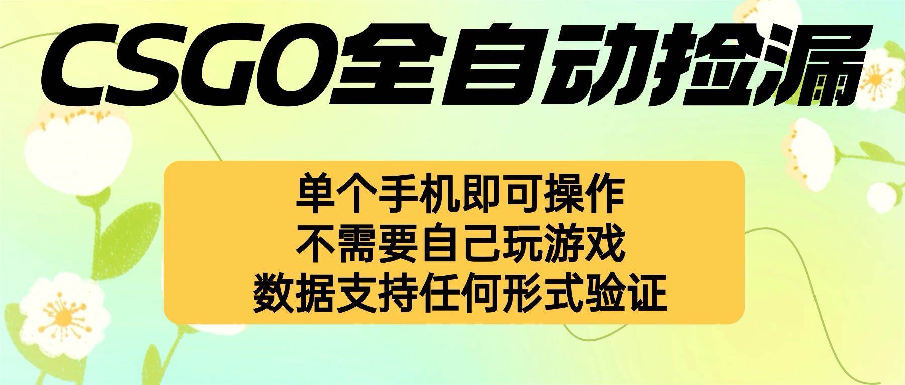 （16207期）自动挂机捡漏，不用自己挂机不用玩游戏，一个手机即可操作。新手小白轻…-玩备项目资源网
