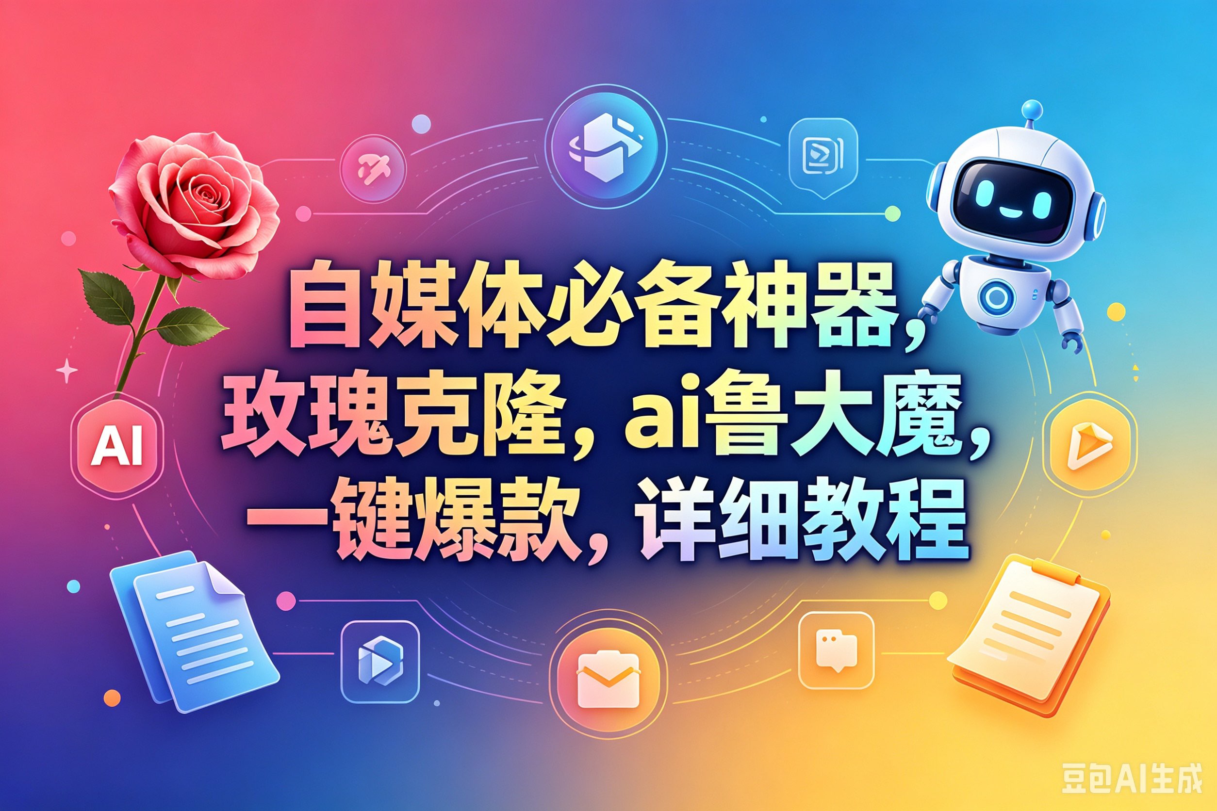 （18292期）玫瑰克隆神器，一键爆款工具，自媒体必备，60多个功能的教程-玩备项目资源网