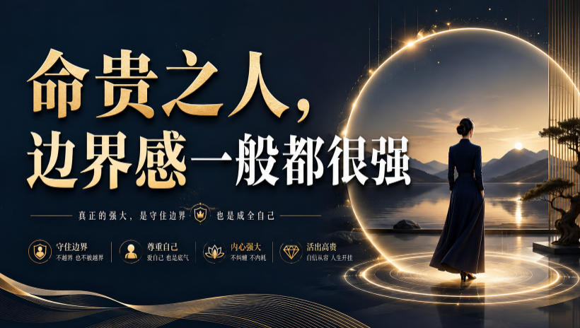 付费文章：命贵之人，边界感一般都很强-玩备项目资源网