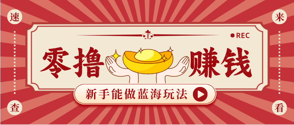 新手也能变现的蓝海玩法，一个人人能做的项目，需求量极大日入300+！-玩备项目资源网