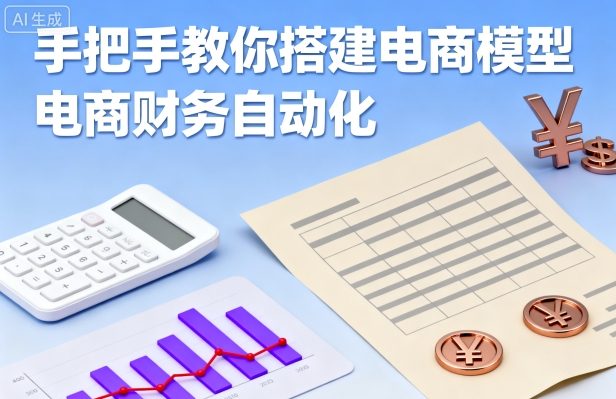 手把手教你搭建电商模型-电商财务自动化-玩备项目资源网